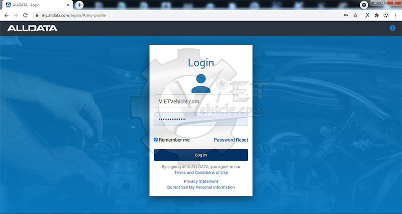 alldata online login