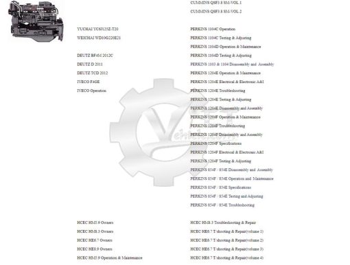 Hyundai CERES Heavy Equipment Service Manual Offline 2021