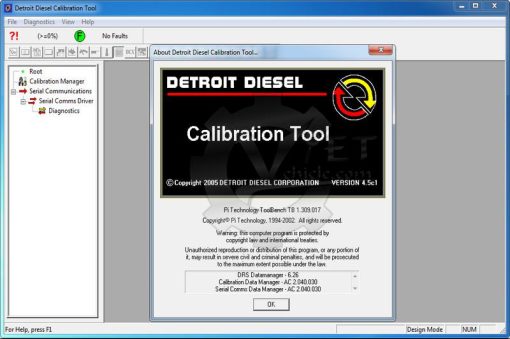 detroit diesel calibration tool download