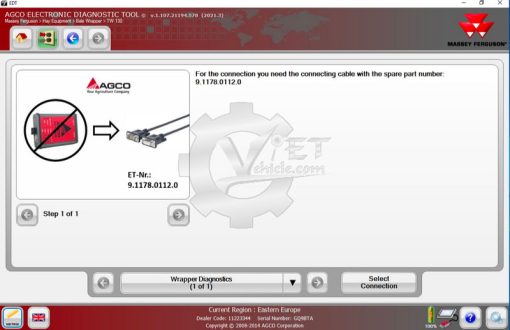 AGCO Electronic Diagnostic Tool