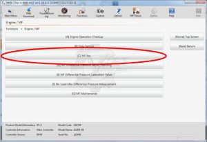 How to Change Muffler Filter Number by MPDr 39 Change Muffler Filter Number by MPDr Diagnostic Software