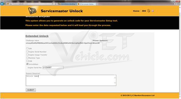 How to ActivateDeactivateReset Engine Immobiliser for JCB Machine 6