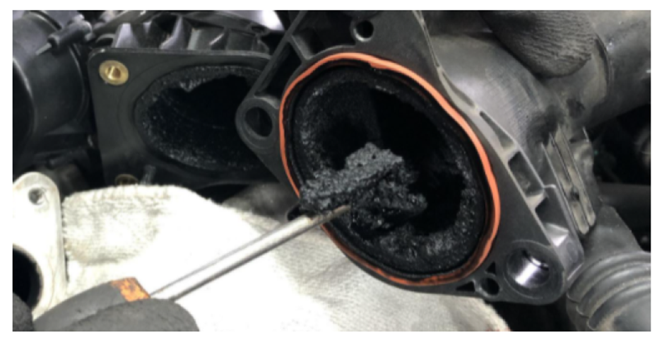 EXHAUST GAS RECIRCULATION (EGR), AND WHY WE NEED EGR COOLERS 6 5. System permeability limited by excessive carbon contamination