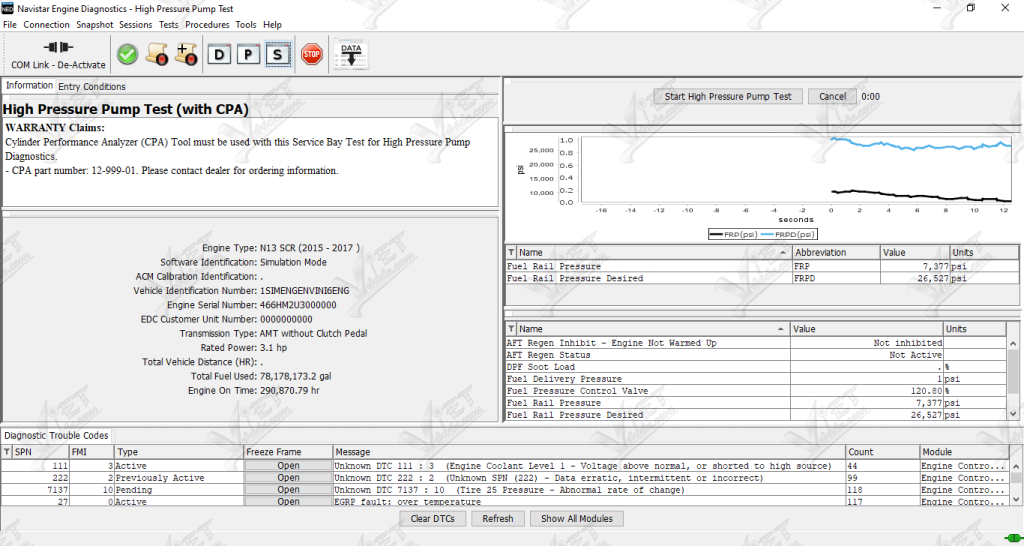 NAVISTAR ENGINE DIAGNOSTICS v7.10.1 [2022.12]