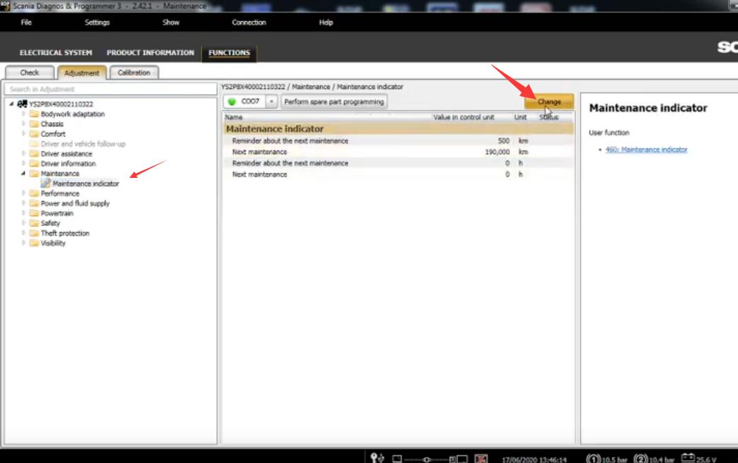 3.How to Use Scania SDP3 Reset Service Indicator for Scania Truck