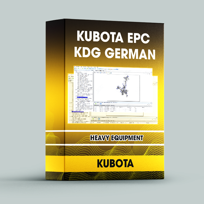 KUBOTA EPC KDG GERMAN 30 09