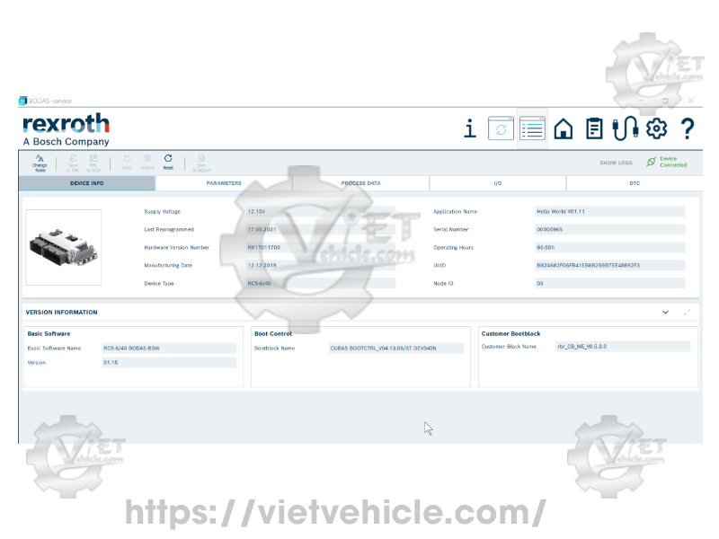 BODAS-service 3.8 6 BODAS service