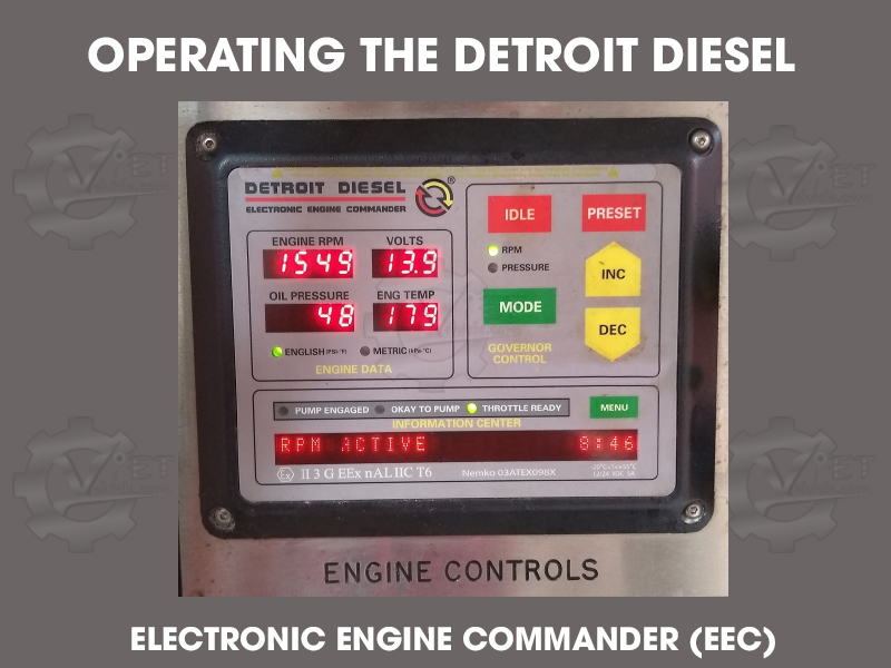 Operating the Detroit Diesel Electronic Engine 11