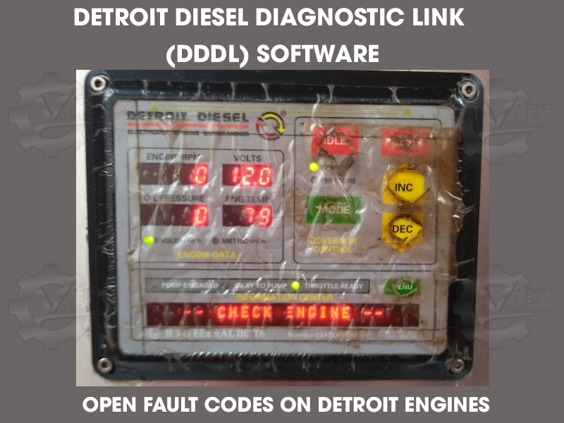 open fault codes on detroit engines 4