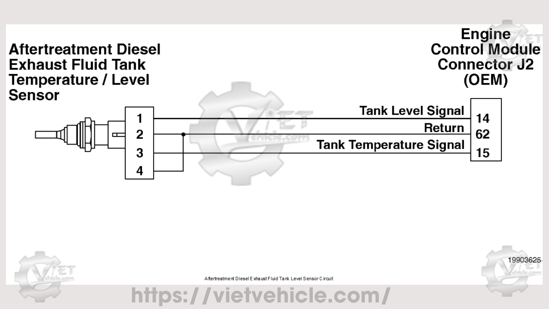 Cummins Fault Code 1669 (3-Wire Sensor), PID P203D, SPN 1761 Aftertreatment Diesel Exhaust Fluid Tank Level Sensor Circuit - Voltage Above Normal or Shorted to High Source 2 Cummins Fault Code 1669 3 Wire Sensor 1