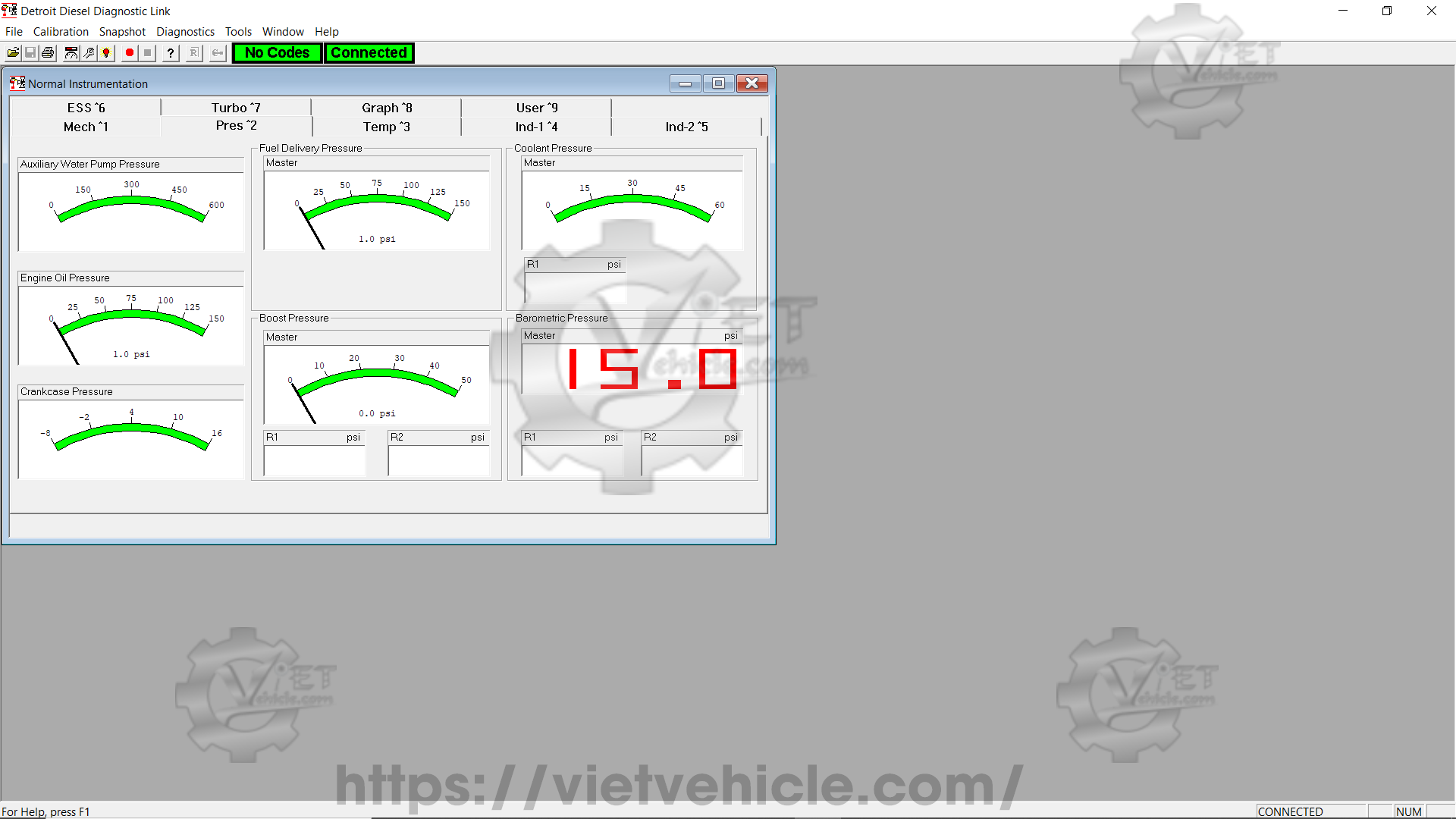 How to Change measurement on Detroit using DDDL 4
