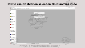 How to use Calibration selection On Cummins insite 57 How to use Calibration selection