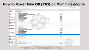 How to Power Take Off (PTO) on Cummins engine 1 How to Power Take Off PTO on Cummins engine 5