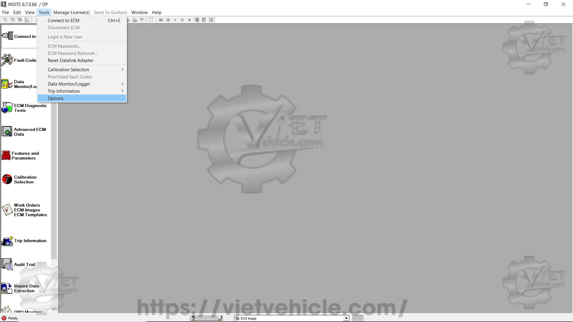 How to change Unit of Measure on Cummins Insite 2
