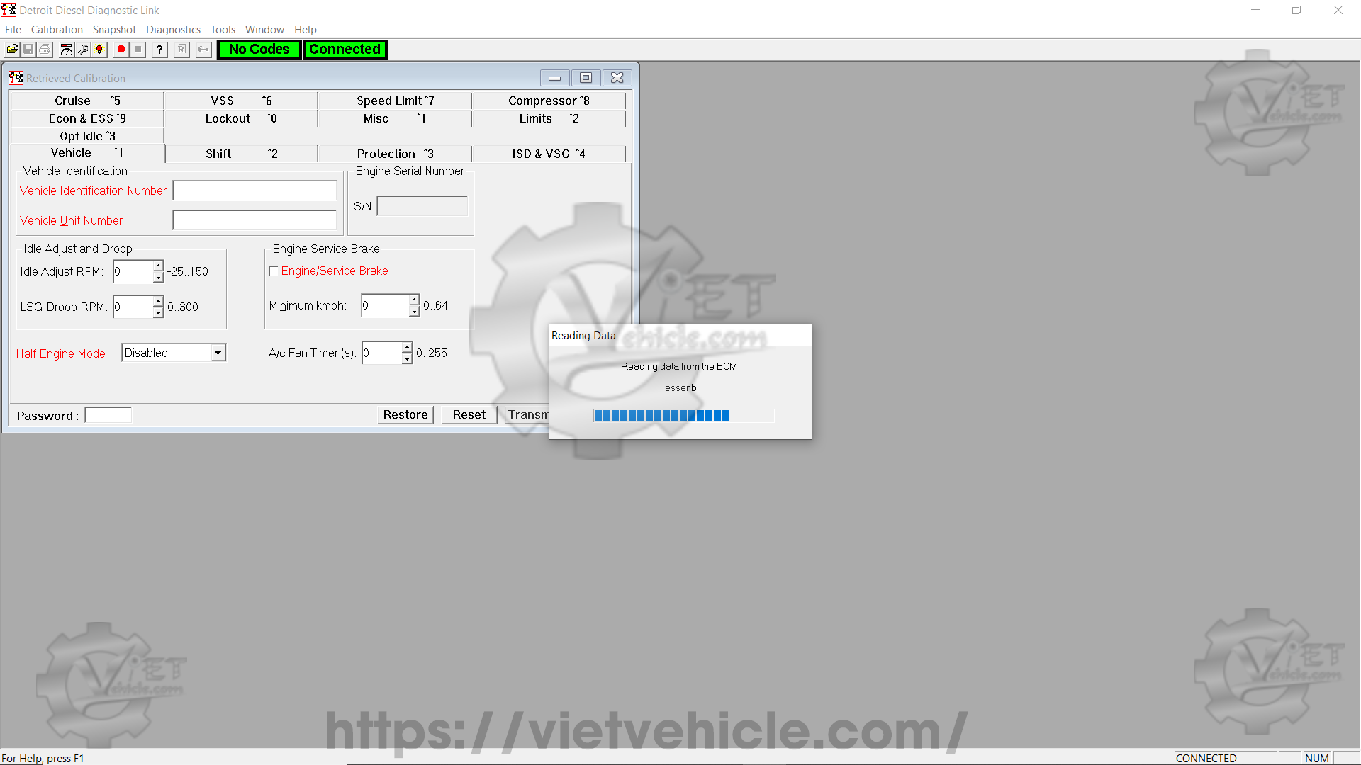 How to use Lockout function on Detroit DDDL 3