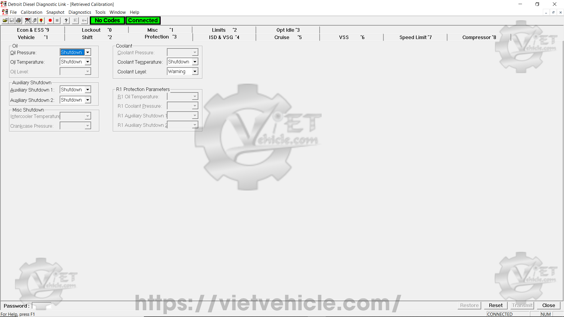 How to use Lockout function on Detroit DDDL 8