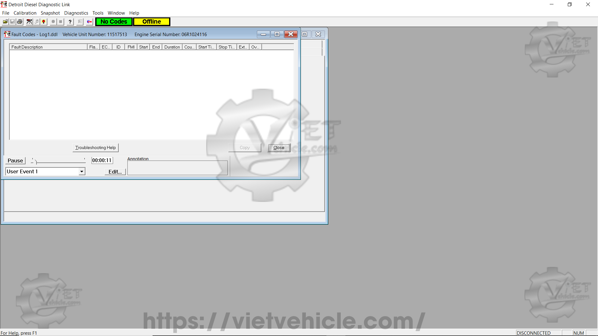 How to use Snapshot function on Detroit DDDL 9