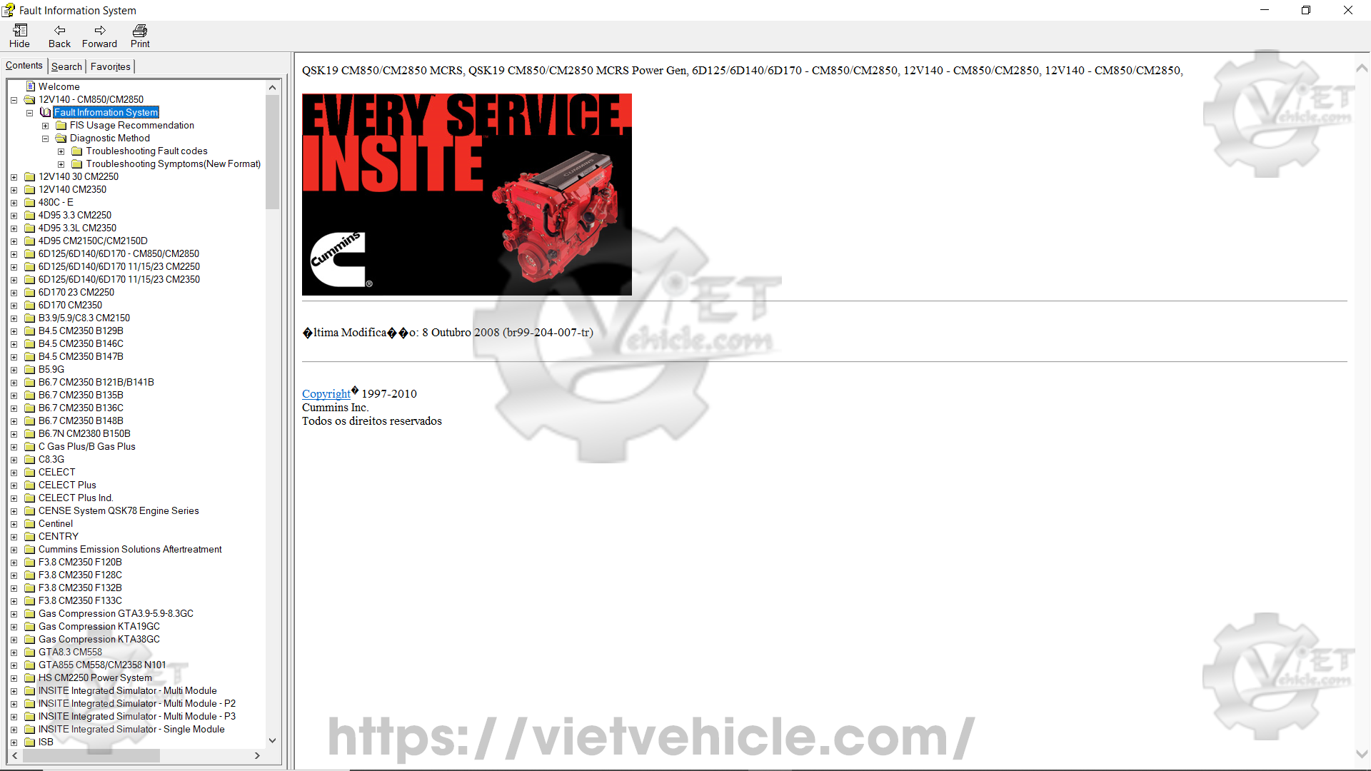 How to lookup Cummins Fault code using Cummins Insite 3