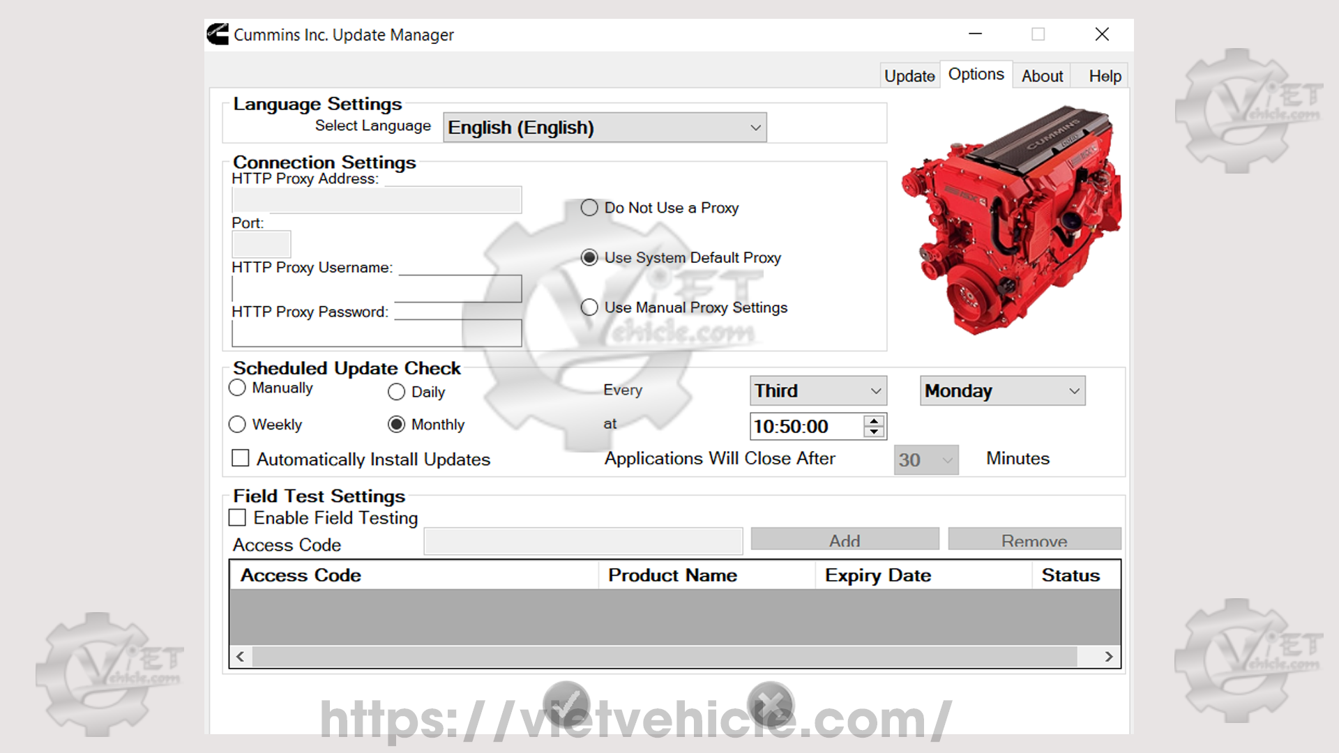 How to use Cummins Update Manager 10