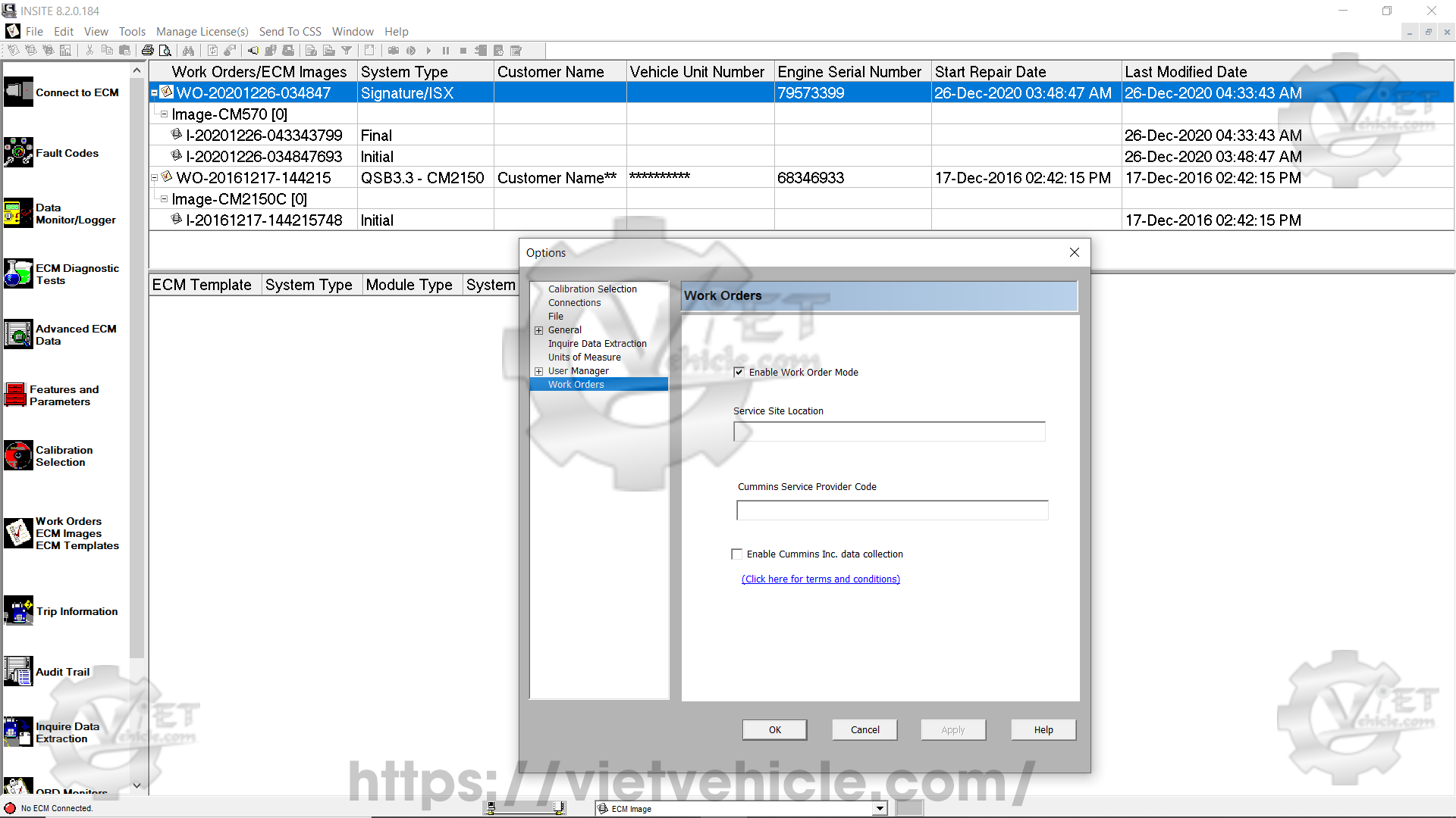 What is Work Order on Cummins Insite and how to use it 2