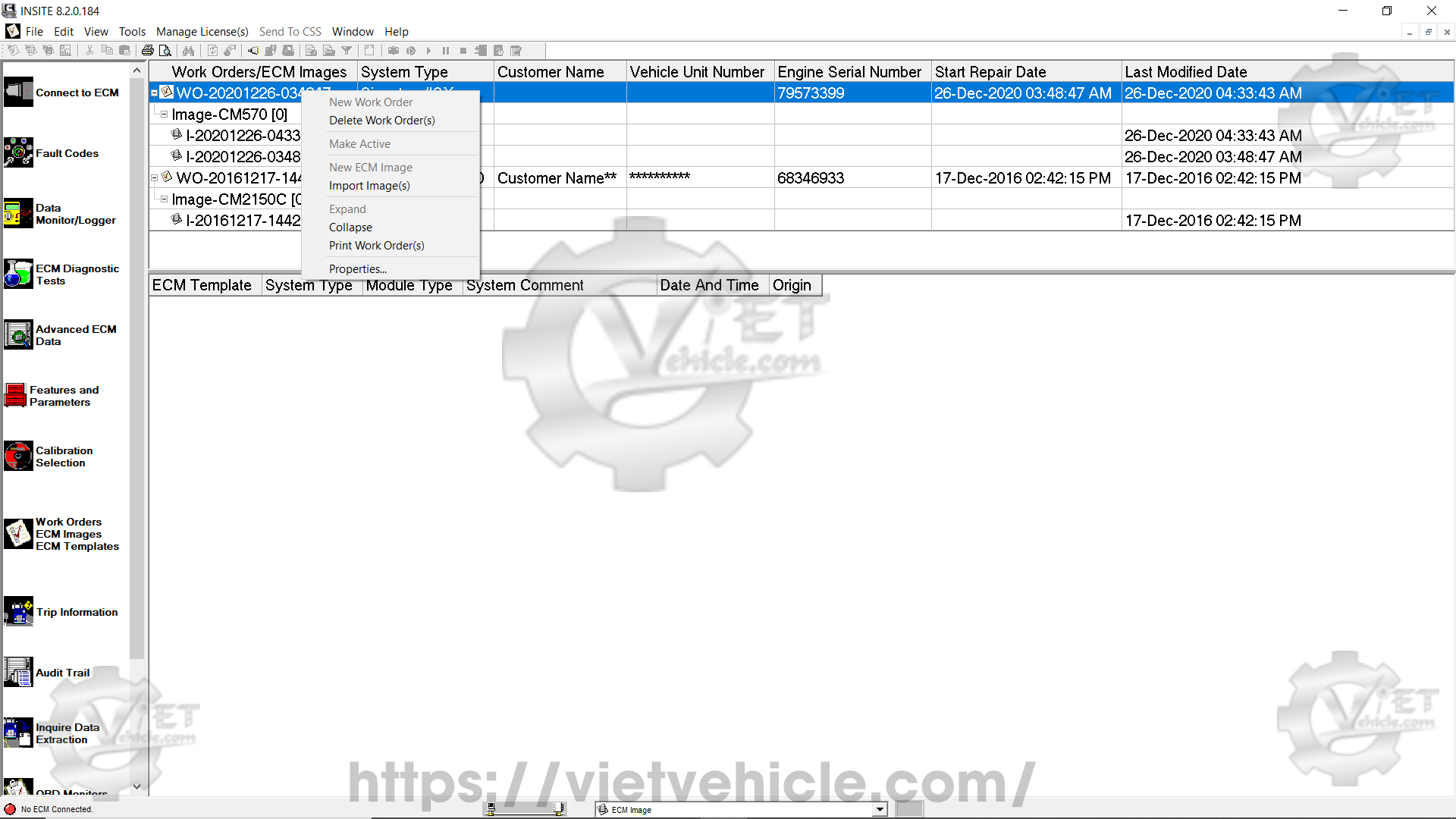 What is Work Order on Cummins Insite and how to use it 3