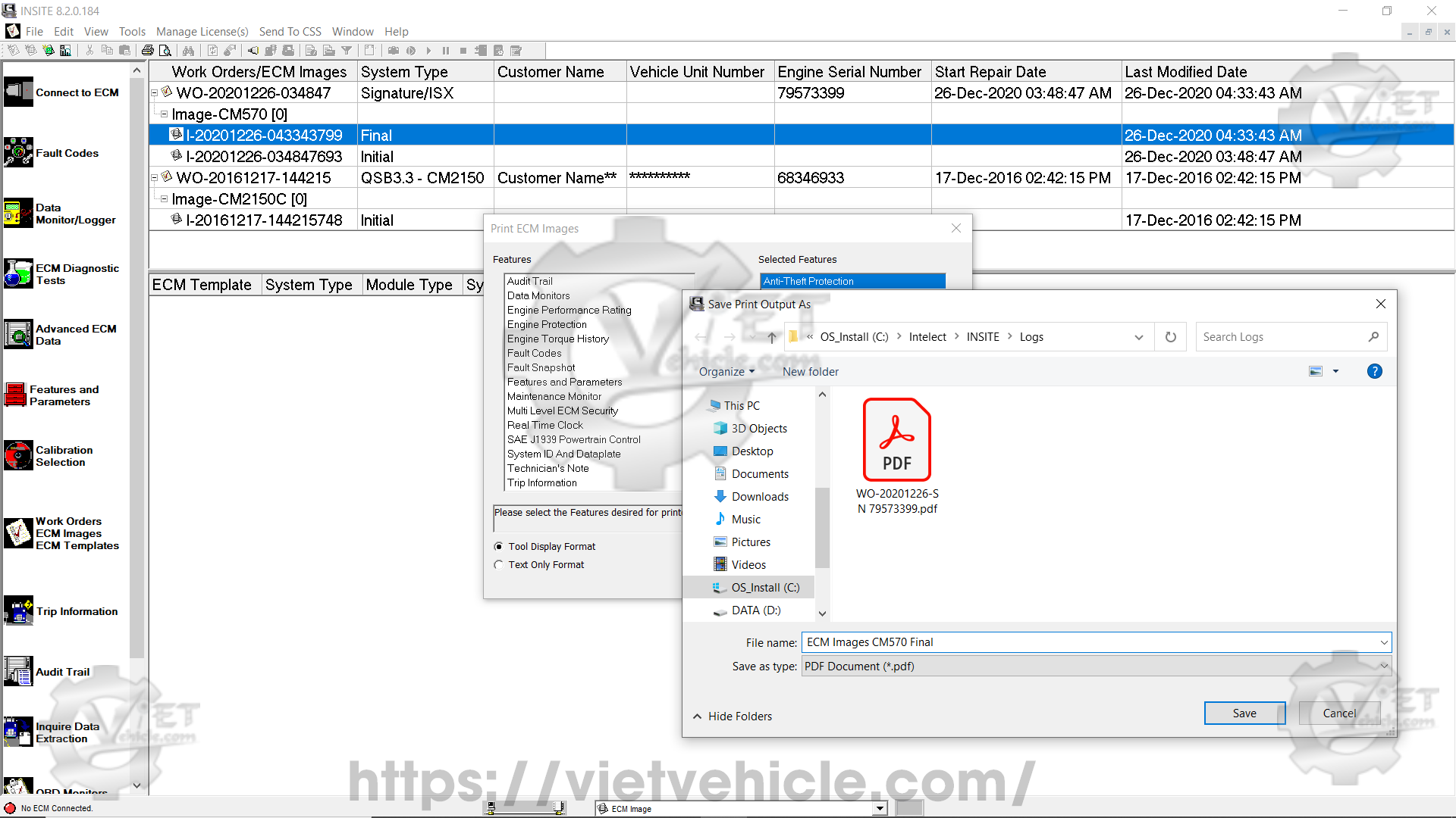 What is Work Order on Cummins Insite and how to use it 8
