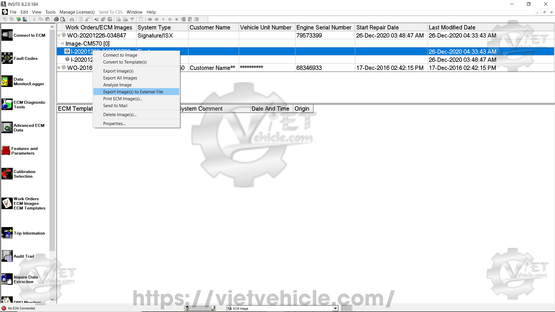 What is Work Order on Cummins Insite and how to use it 9