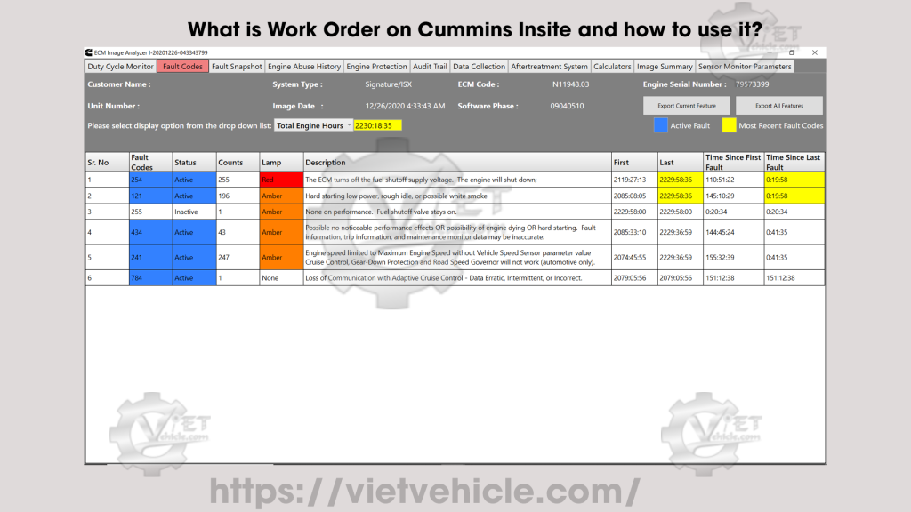 What is Work Order on Cummins Insite and how to use it avatar
