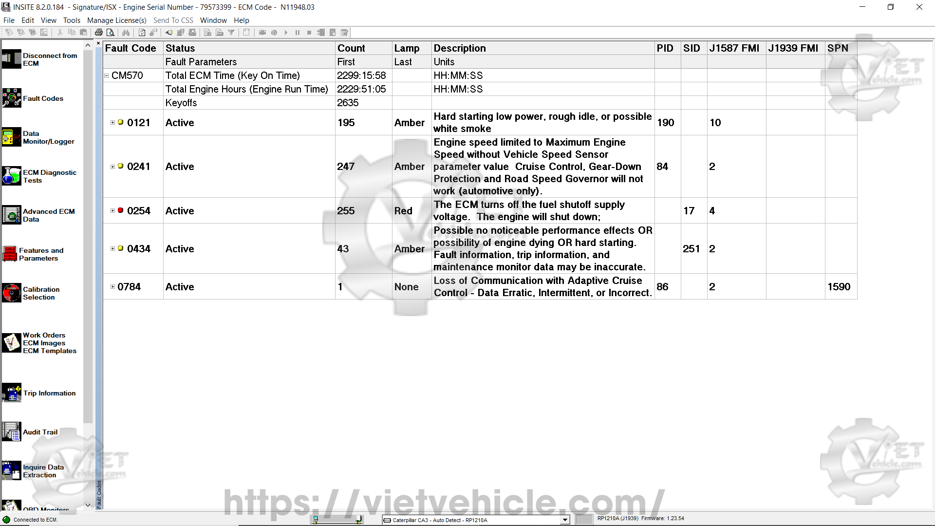 How to fix Engine warning stop shutdown engine on diesel trucks 2