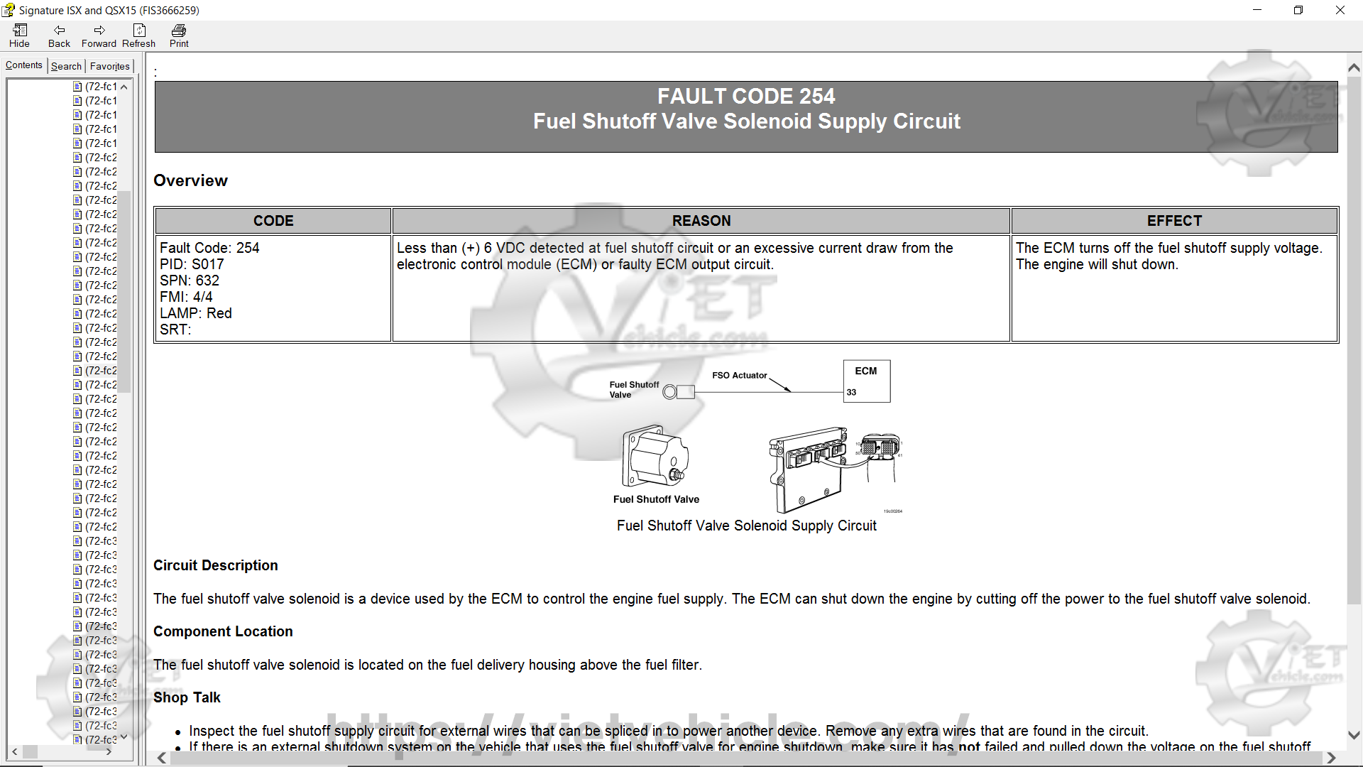 How to fix Engine warning stop shutdown engine on diesel trucks 4
