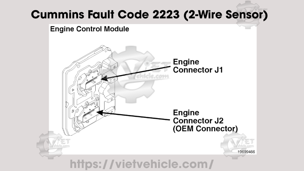 Cummins Fault Code 2223 2 Wire Sensor