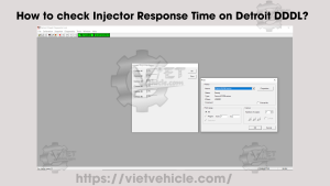 How to check Injector Response Time on Detroit DDDL